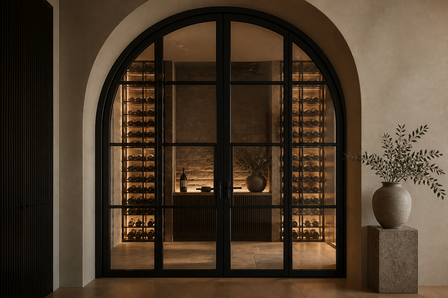 VLX 100 Arched / Custom Door in Davie, FL | Sightline Windows & Doors Davie - detail 3