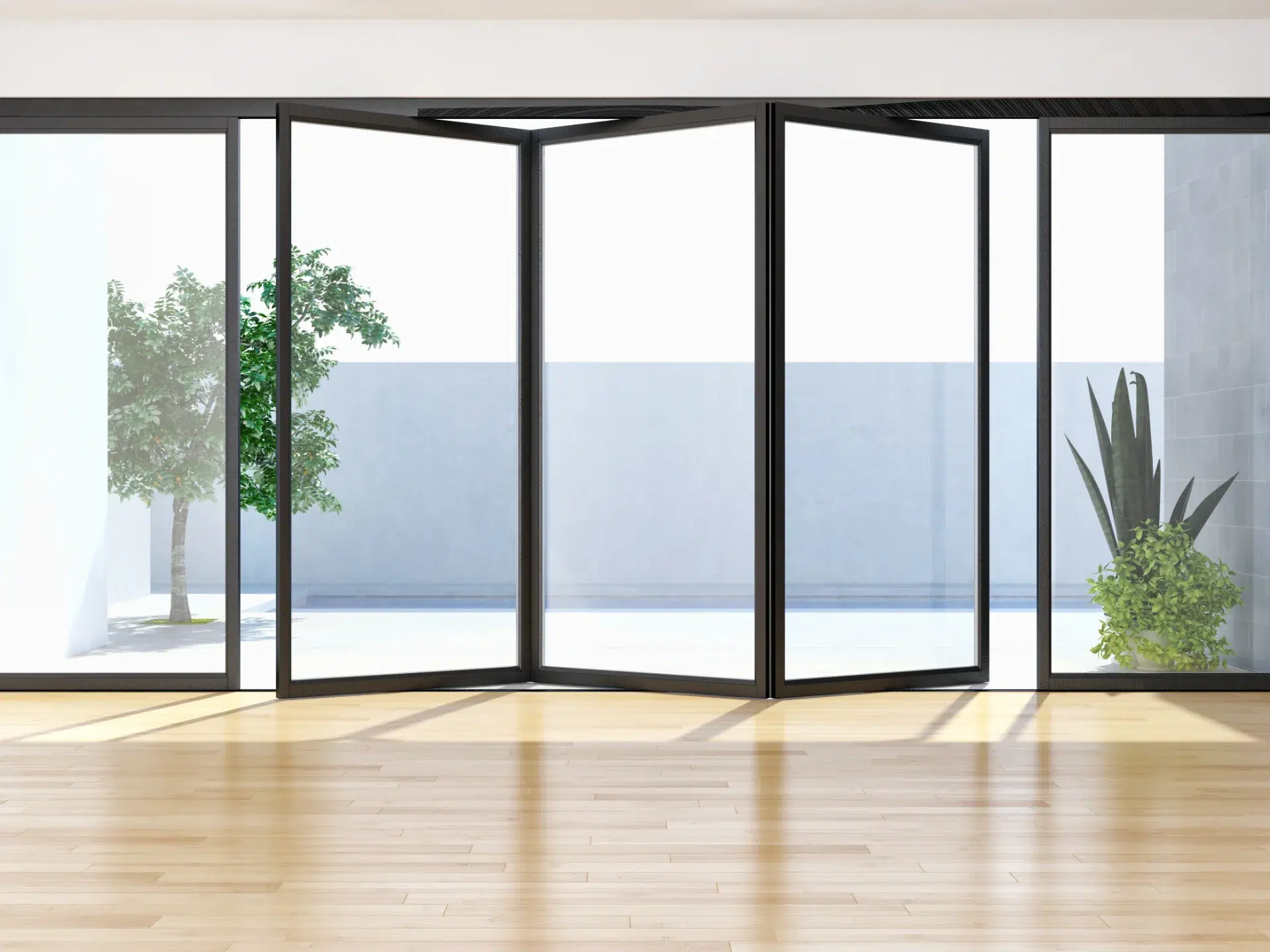 VLX 100 Bifold / Folding Door in Davie, FL | Sightline Windows & Doors Davie - detail 1