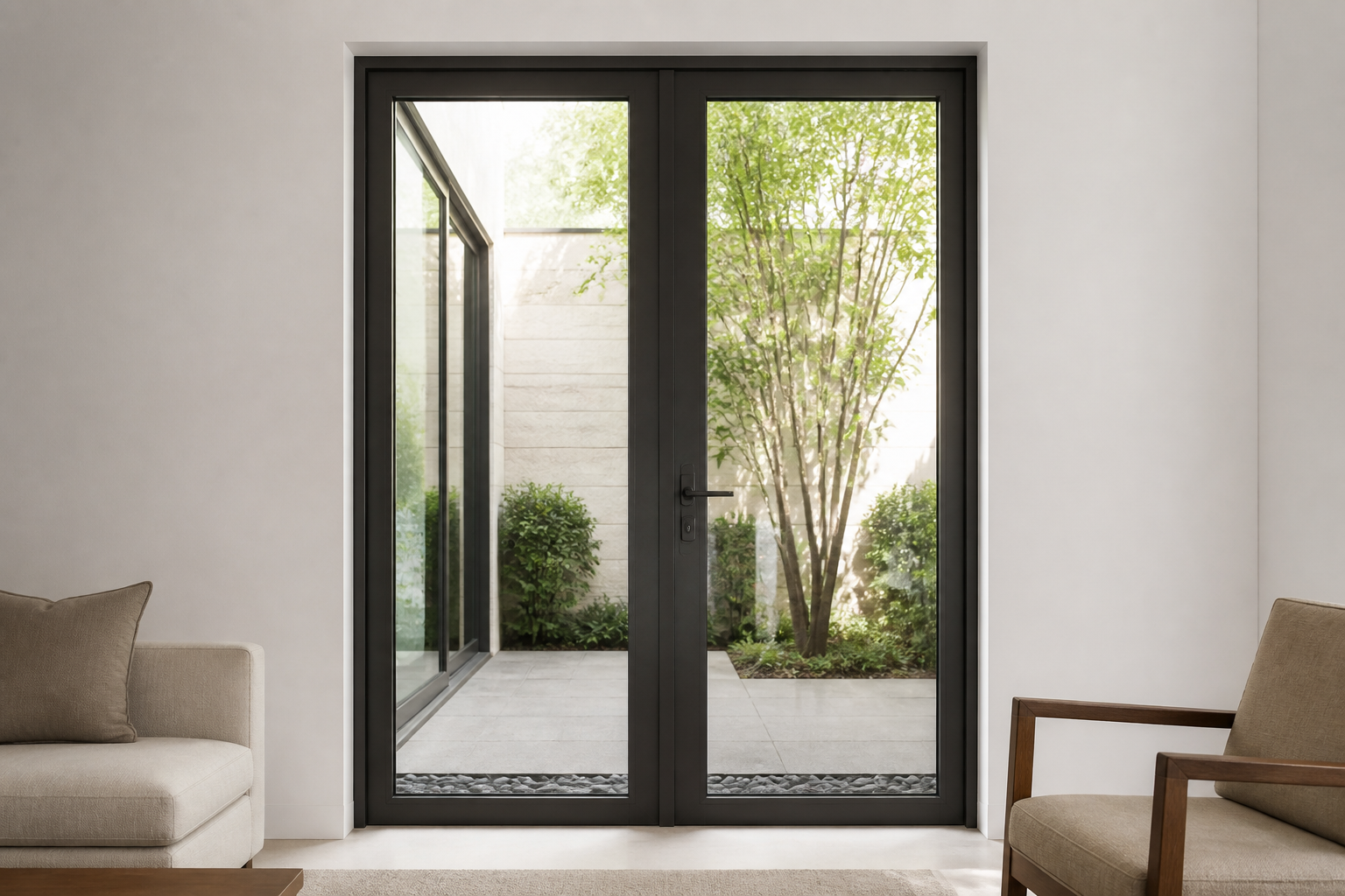 VLX 100 Double Swing / French Door in Davie, FL | Sightline Windows & Doors Davie - detail 6