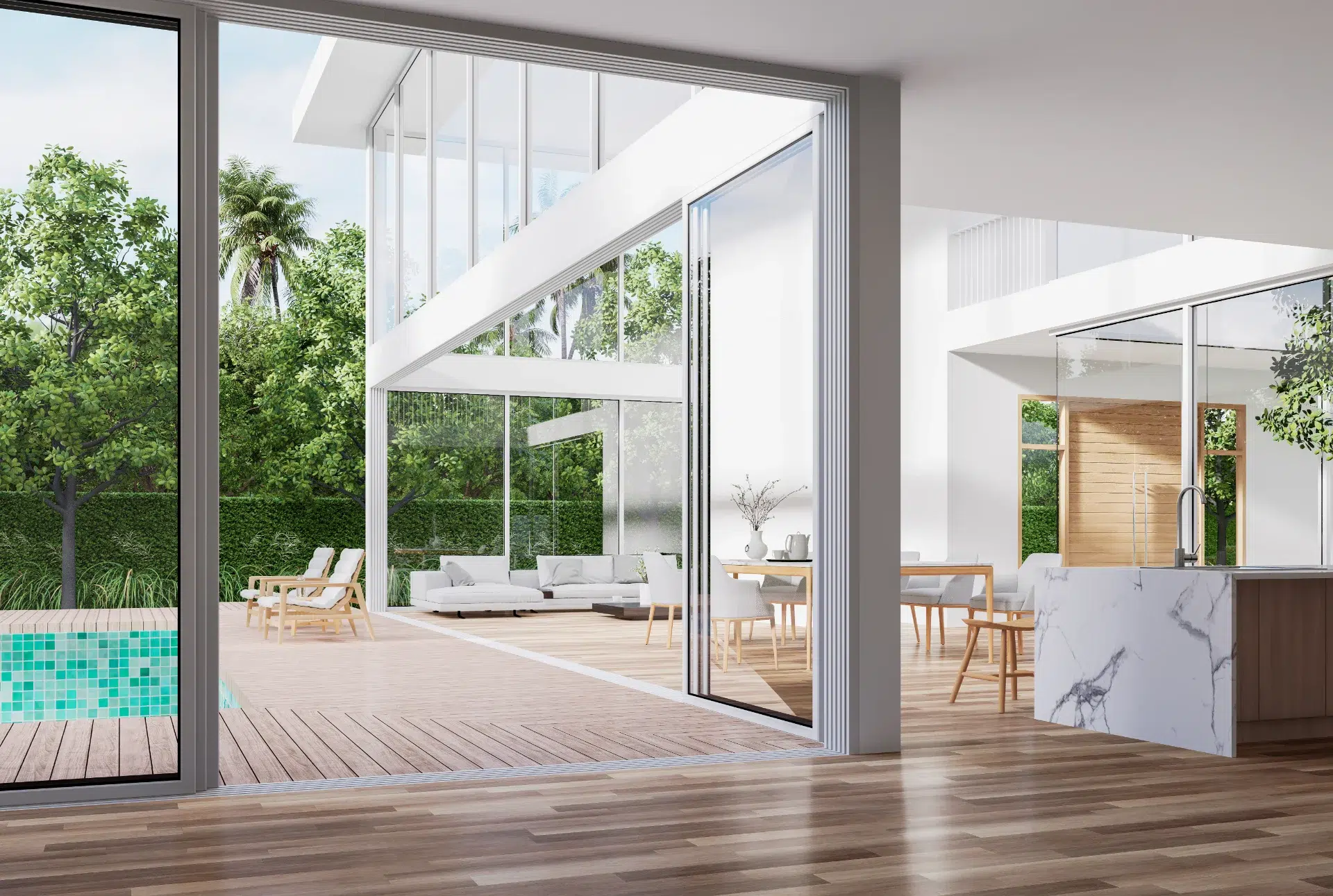 VLX 138 Panoramic Sliding Door in Davie, FL | Sightline Windows & Doors Davie - detail 1