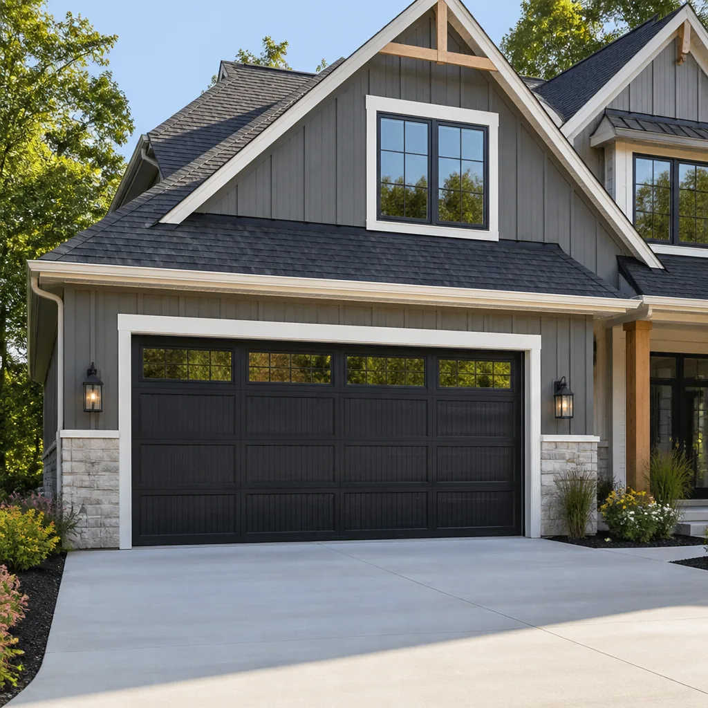 Impact garage doors